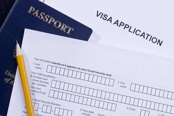travel agency visa application